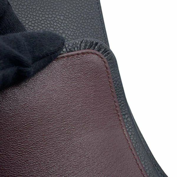 シャネル チェーンショルダーバッグ マトラッセ25 ココマーク キャビアスキン ダブルチェーン A01112 CHANEL 黒