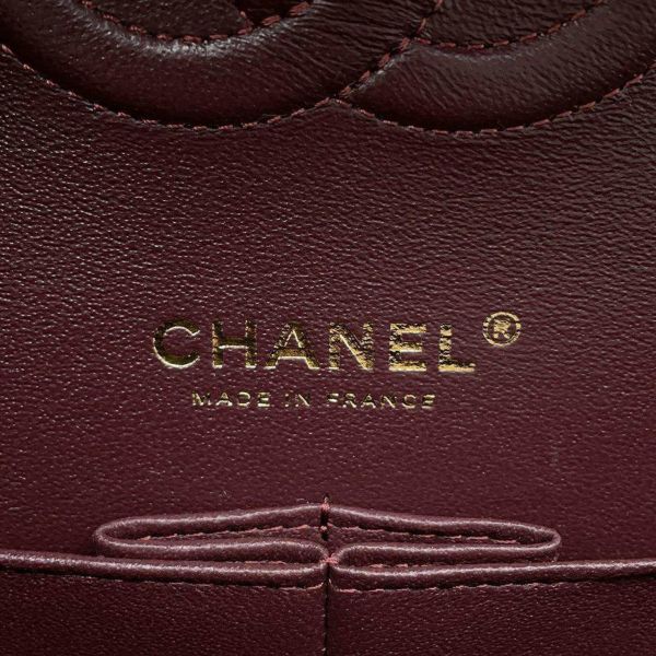 シャネル チェーンショルダーバッグ マトラッセ25 ココマーク キャビアスキン ダブルチェーン A01112 CHANEL 黒