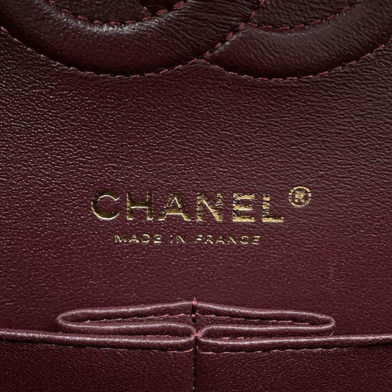 シャネル チェーンショルダーバッグ マトラッセ25 ココマーク キャビアスキン ダブルチェーン A01112 CHANEL 黒