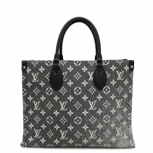ルイヴィトン トートバッグ モノグラム・ジャカード デニム オンザゴーMM M46448 LOUIS VUITTON