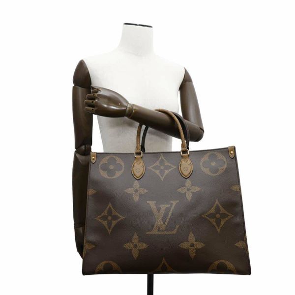 ルイヴィトン トートバッグ モノグラム・リバース ジャイアント オンザゴーGM M44576 LOUIS VUITTON 2way