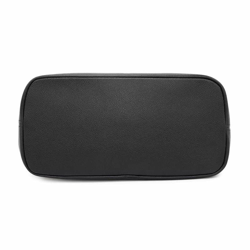 ルイヴィトン トートバッグ モノグラム・アンプラント ネヴァーフルMM M58907 黒 ブラック バイカラー