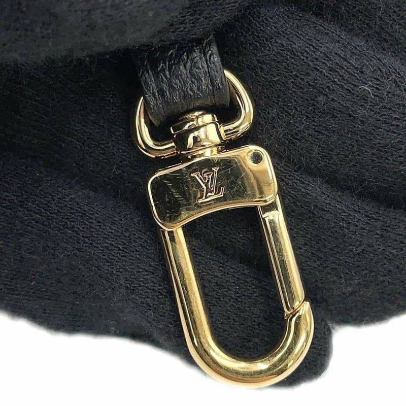 ルイヴィトン トートバッグ モノグラム・アンプラント ネヴァーフルMM M58907 黒 ブラック バイカラー