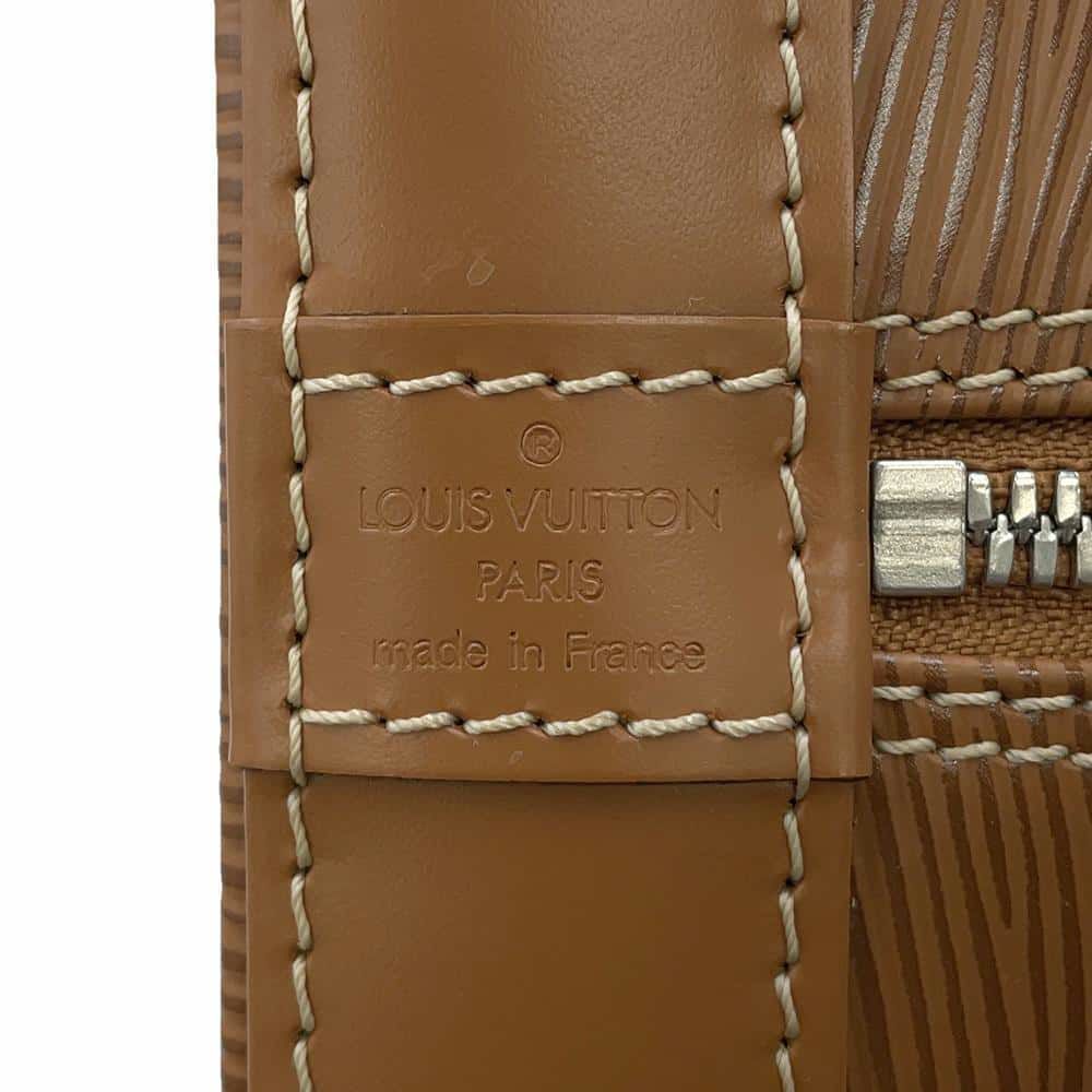 ルイヴィトン ハンドバッグ エピ アルマ M52801 LOUIS VUITTON ブラウン