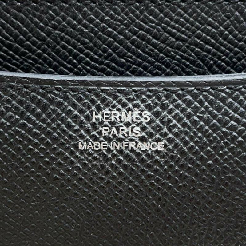 エルメス ショルダーバッグ ミニ コンスタンス3 ミロワール ブラック/シルバー金具 エプソン W刻印 HERMES Constance