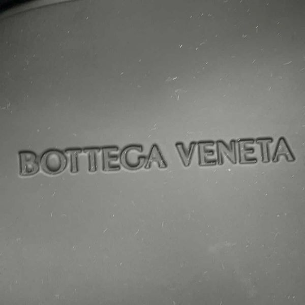 ボッテガヴェネタ サンダル スライド ラバー メンズサイズ41 690105 BOTTEGA VENETA 靴 黒