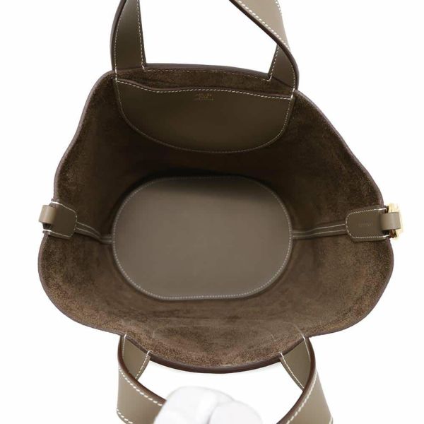 エルメス ハンドバッグ インザループ 23 エトゥープ/ゴールド金具 トリヨンクレマンス/スイフト W刻印