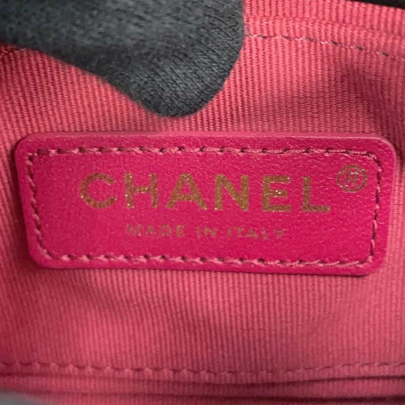 シャネル チェーンショルダーバッグ マトラッセ ココマーク フラップ カーフレザー AS2833 CHANEL 黒