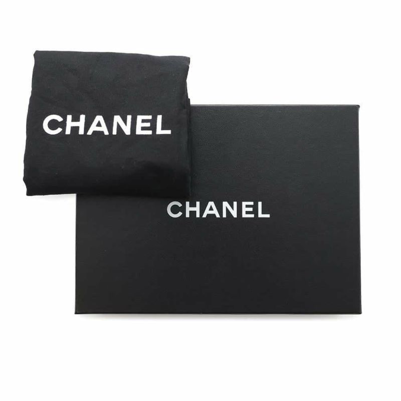 シャネル チェーンショルダーバッグ マトラッセ ココマーク フラップ カーフレザー AS2833 CHANEL 黒