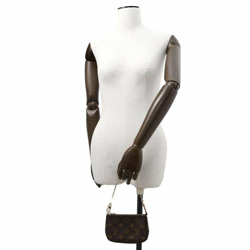 ルイヴィトン ポーチ モノグラム ミニ・ポシェット アクセソワール M58009 ヴィトン アクセサリーポーチ 小物入れ