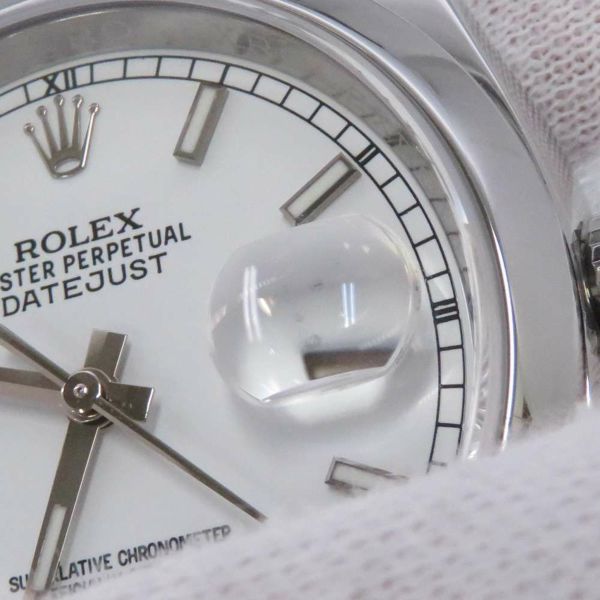 ロレックス デイトジャスト36 ランダムシリアル ルーレット 116200 ROLEX 腕時計 白文字盤