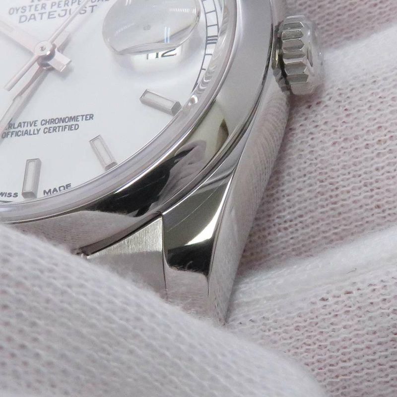 ロレックス デイトジャスト36 ランダムシリアル ルーレット 116200 ROLEX 腕時計 白文字盤
