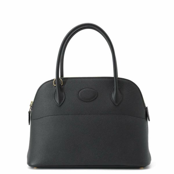 エルメス ハンドバッグ ボリード27 ブラック/ゴールド金具 エプソン C刻印 2wayショルダー
