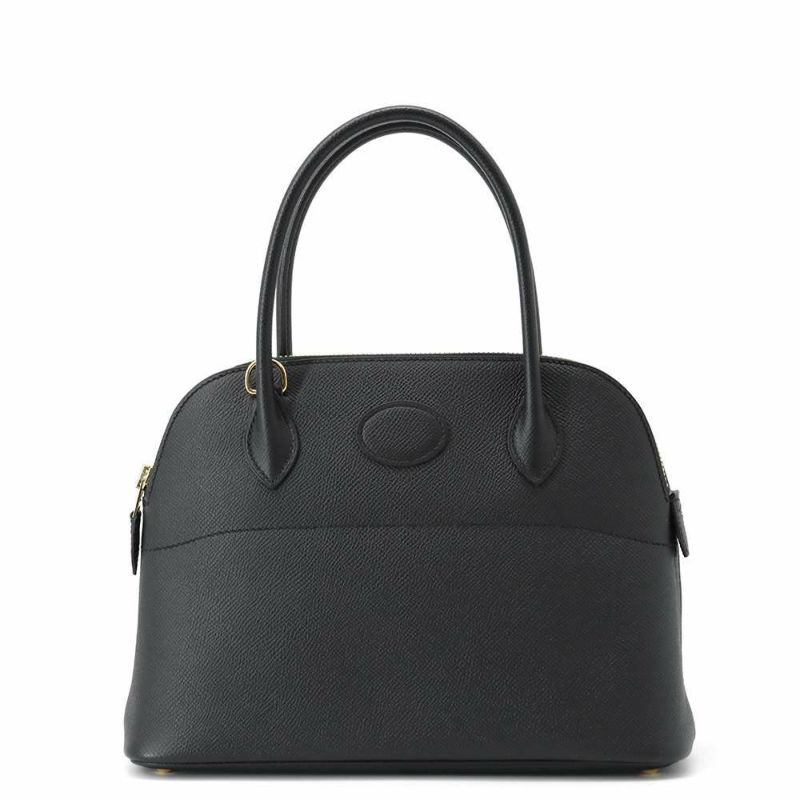 エルメス ハンドバッグ ボリード27 ブラック/ゴールド金具 エプソン C刻印 2wayショルダー