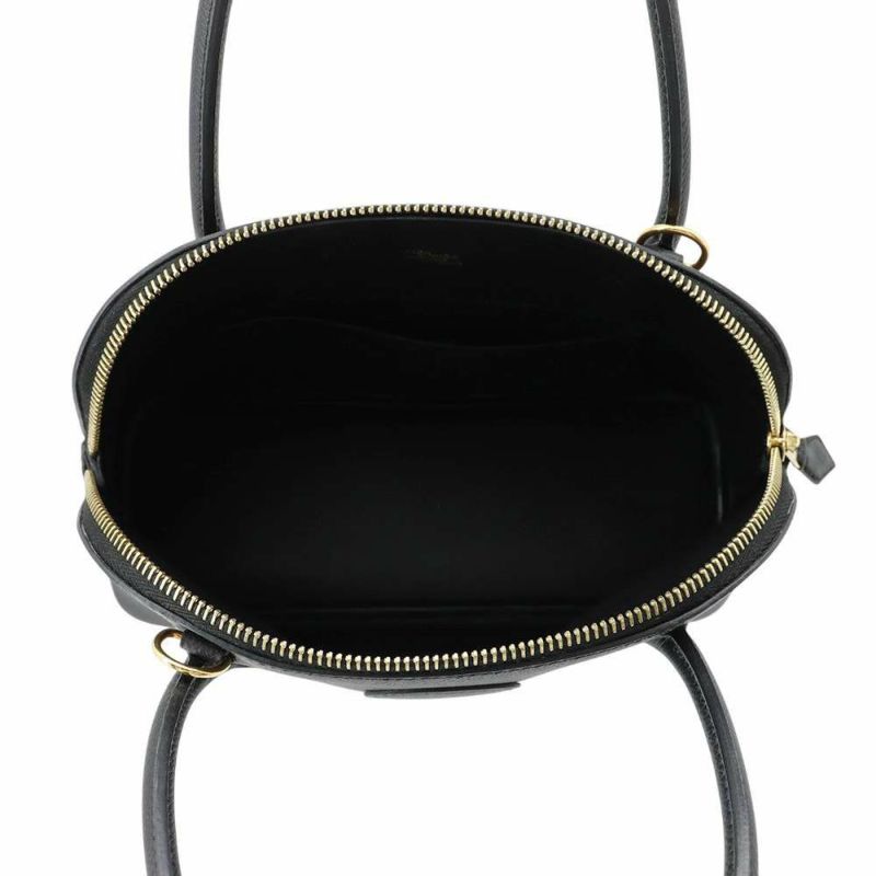 エルメス ハンドバッグ ボリード27 ブラック/ゴールド金具 エプソン C刻印 2wayショルダー