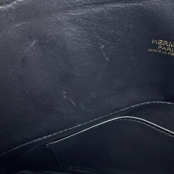 エルメス ハンドバッグ ボリード27 ブラック/ゴールド金具 エプソン C刻印 2wayショルダー