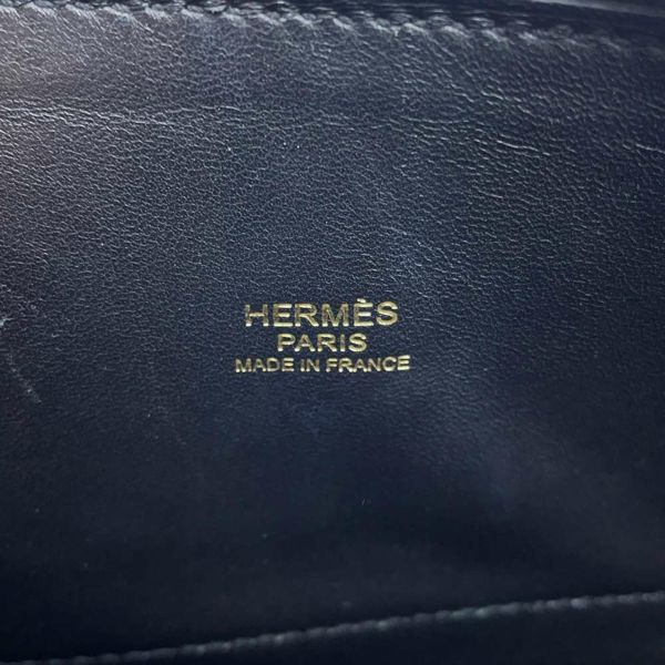 エルメス ハンドバッグ ボリード27 ブラック/ゴールド金具 エプソン C刻印 2wayショルダー