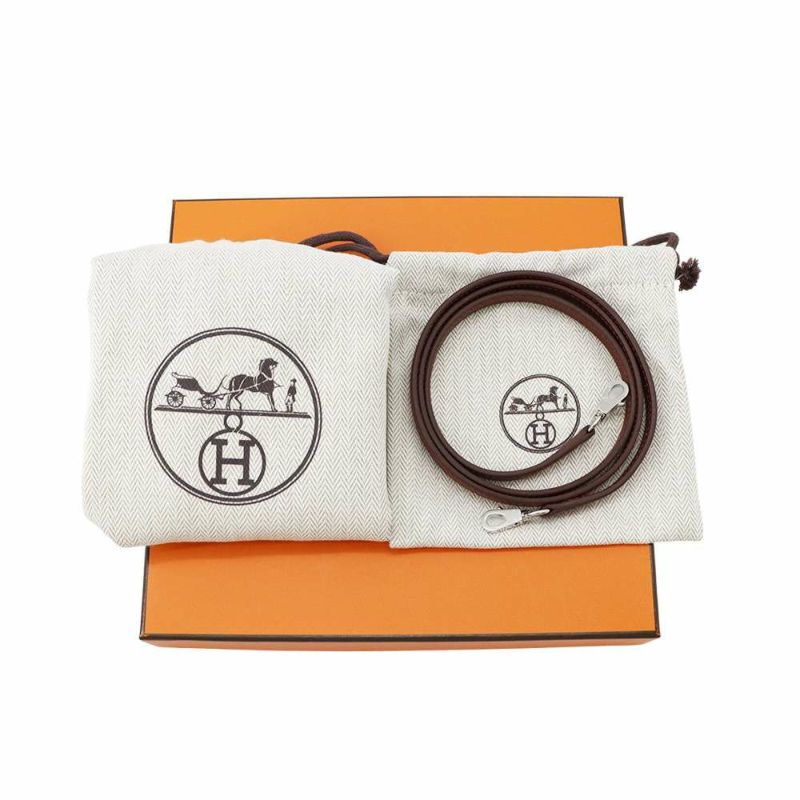 エルメス ミニケリードゥ 外縫い トリコロール ルビー/ルージュアッシュ/ローズアザレ/シルバー金具 エプソン W刻印