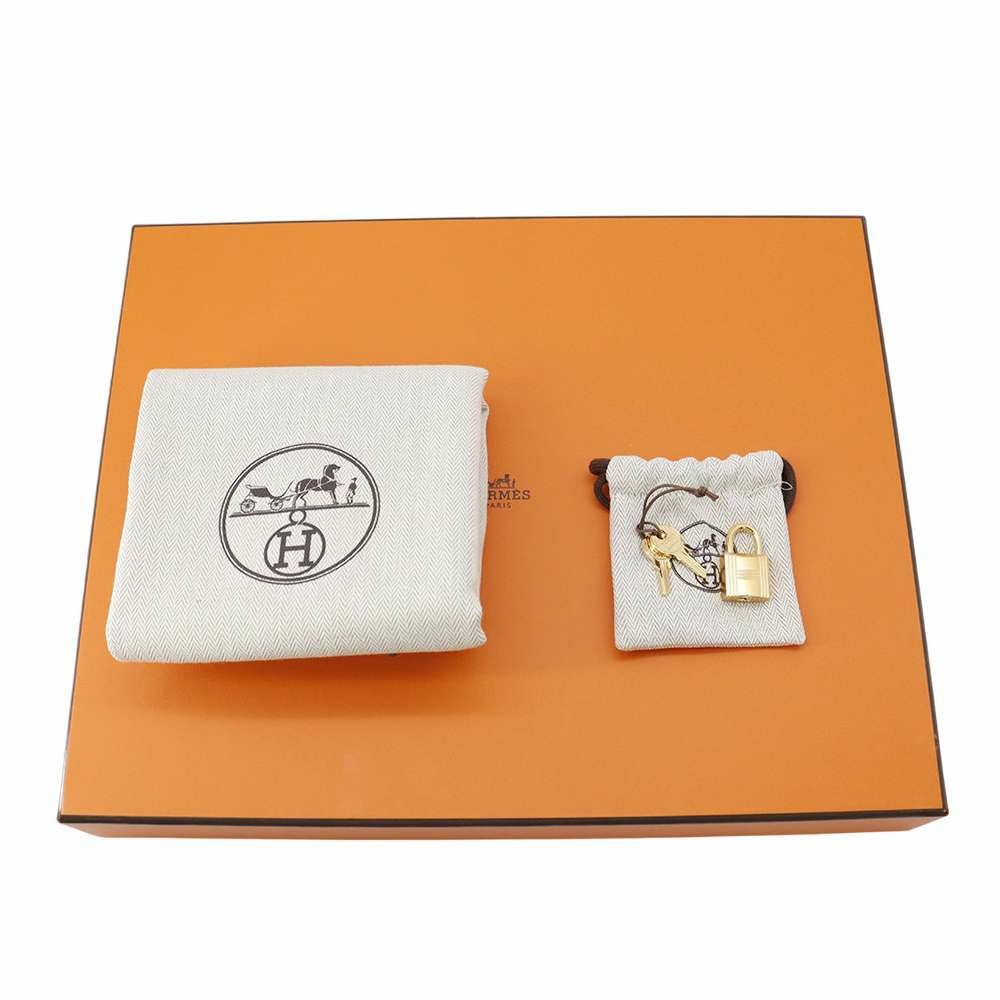 エルメス ハンドバッグ ピコタンロックMM ゴールド/ゴールド金具 トリヨンクレマンス W刻印