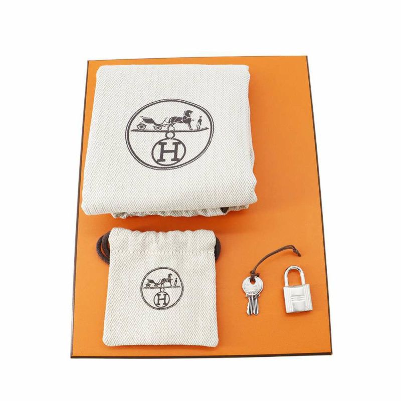 エルメス ハンドバッグ ピコタンロックPM ゴールド/シルバー金具 トリヨンクレマンス W刻印