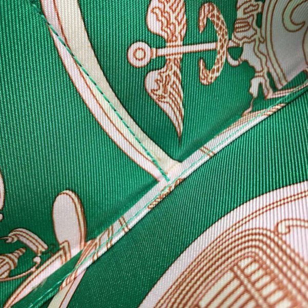 エルメス 長財布 アザップロング シルクイン ゴールド/シルバー金具 エプソン U刻印 HERMES 財布