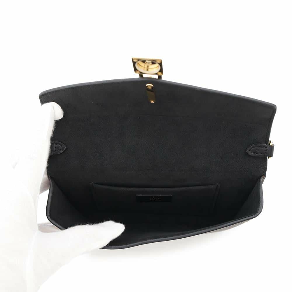 ルイヴィトン ショルダーバッグ モノグラム パドロック・オンストラップ M80559 LOUIS VUITTON 2way ブラック 黒