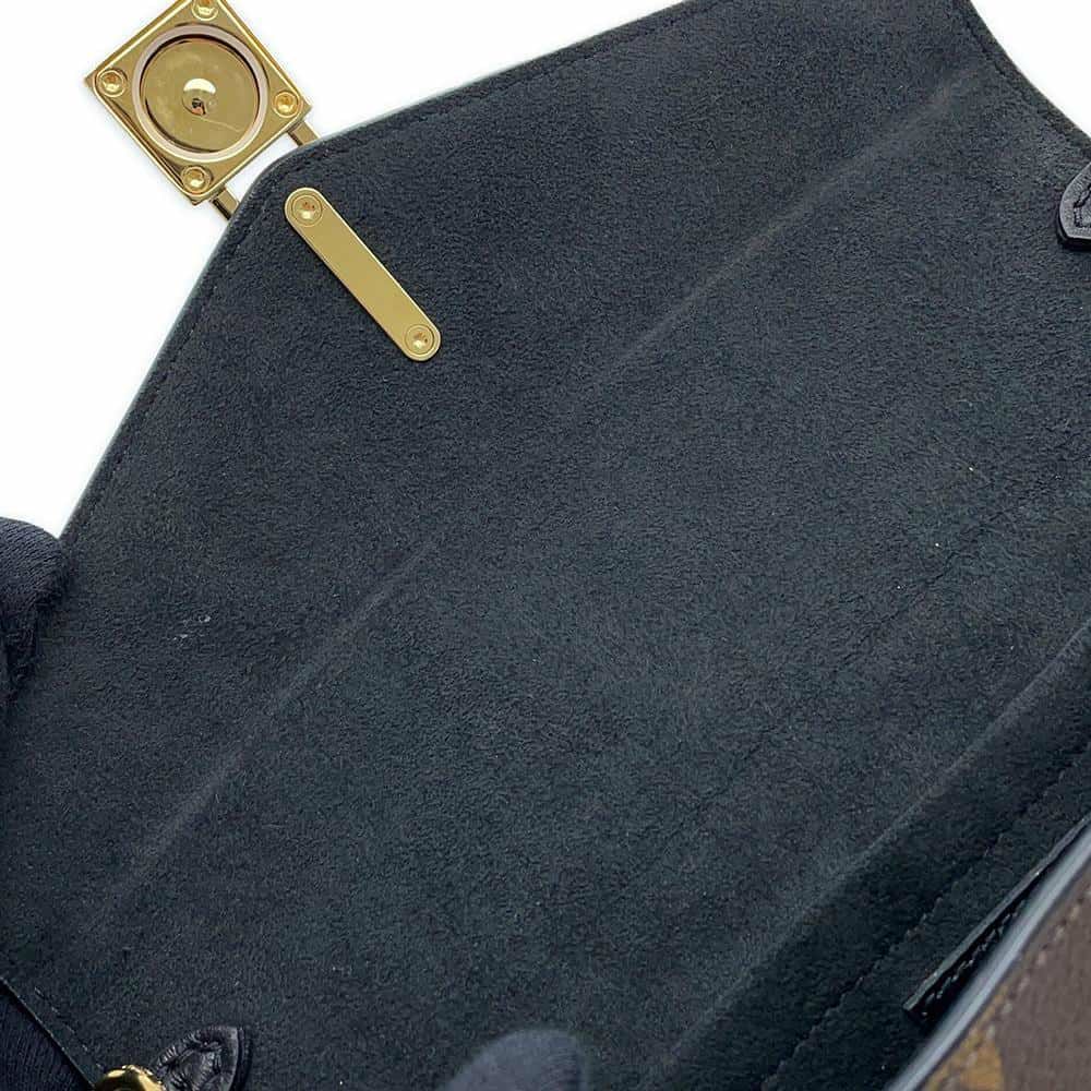 ルイヴィトン ショルダーバッグ モノグラム パドロック・オンストラップ M80559 LOUIS VUITTON 2way ブラック 黒