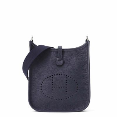 エルメス トートバッグ インザループ 18 ブラック/ゴールド金具