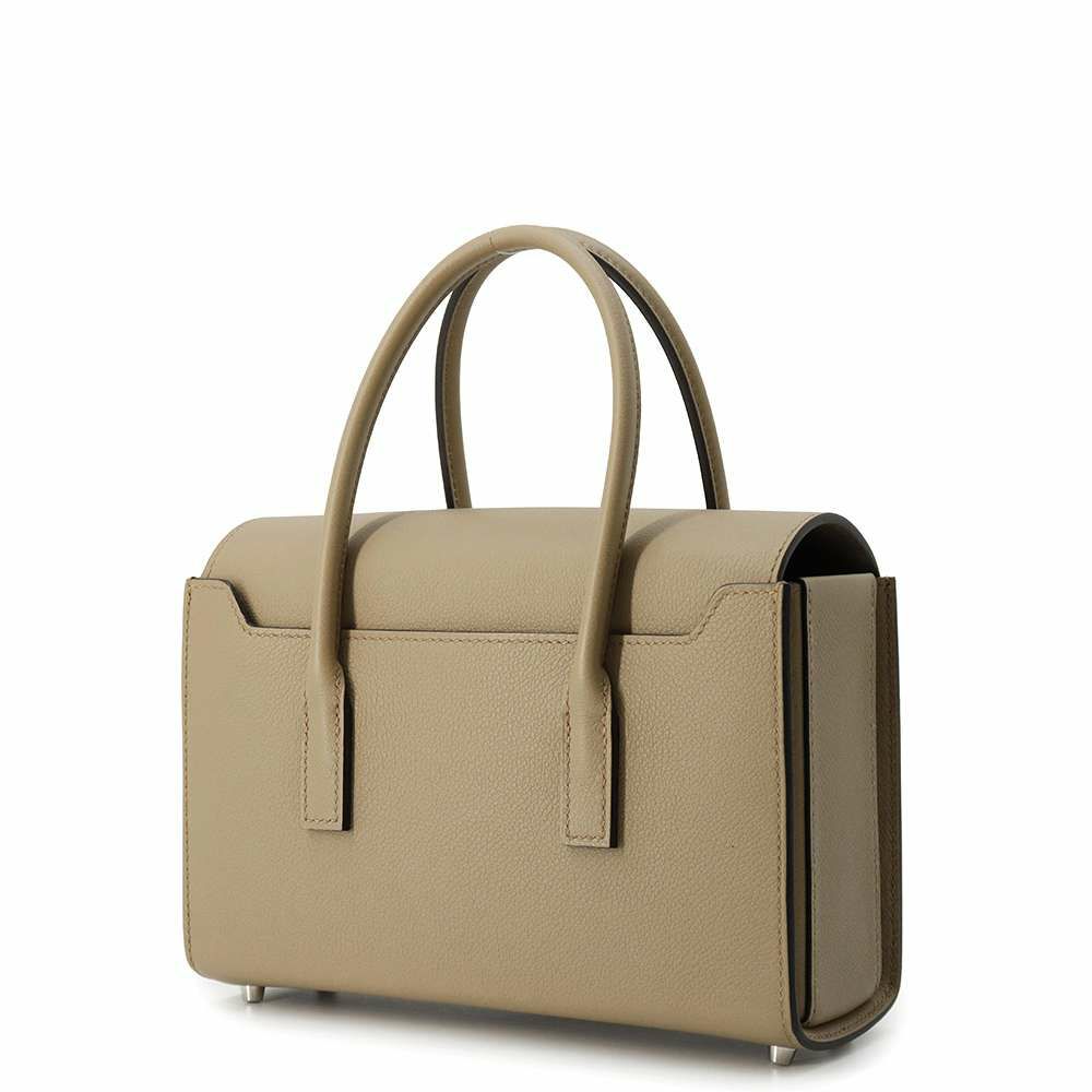 エルメス ハンドバッグ ニュードラッグII トレンチ/シルバー金具 エバーカラーK刻印