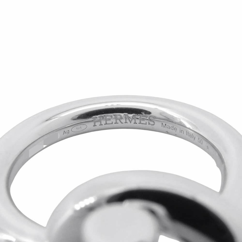 エルメス リング エシャペ MM SV925シルバー リングサイズ50 HERMES ジュエリー 指輪 Echapee