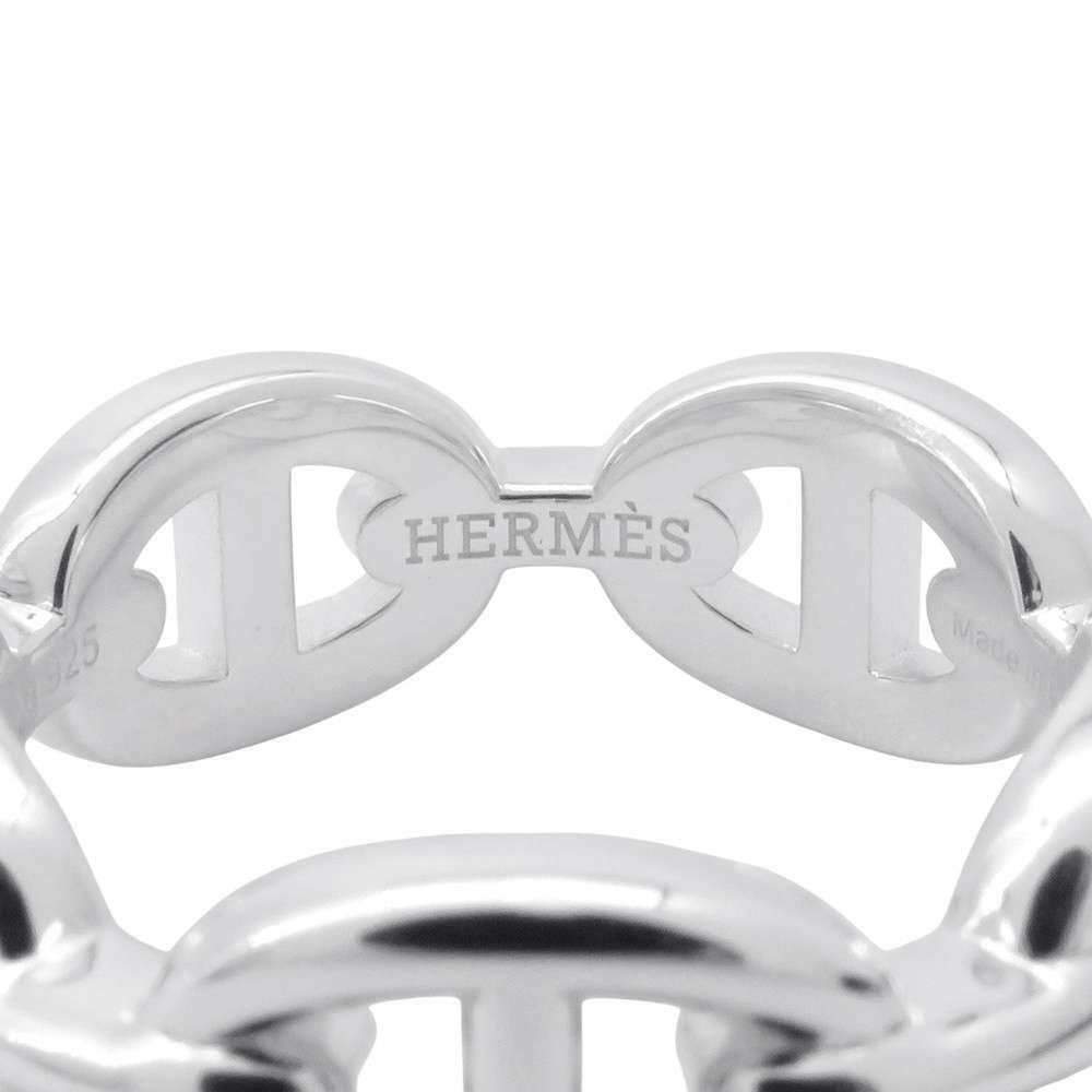 エルメス リング シェーヌダンクル アンシェネPM SV925シルバー リングサイズ54 HERMES 指輪 ジュエリー