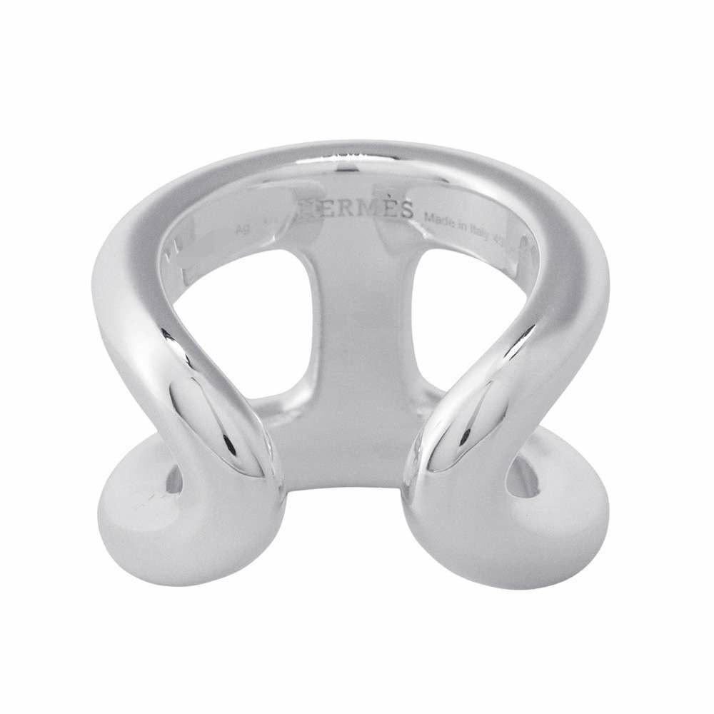 エルメス リング オスモズGM Osmose SV925シルバー リングサイズ49 HERMES ジュエリー 指輪