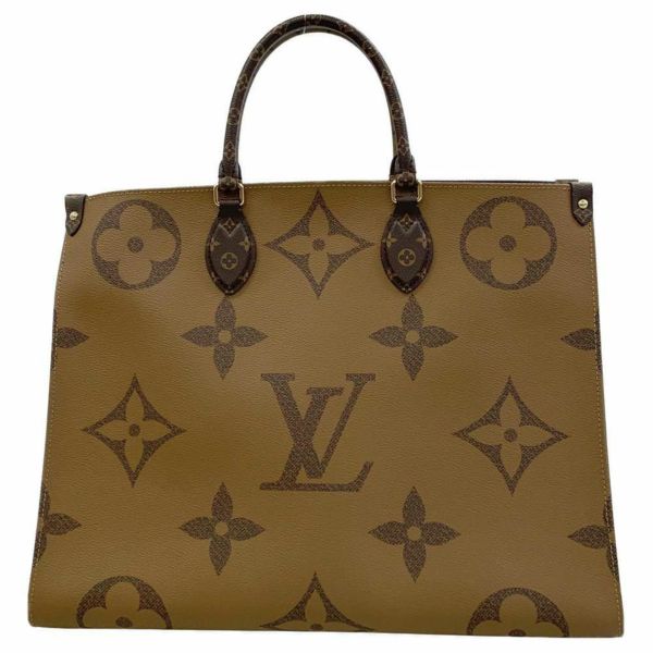 ルイヴィトン トートバッグ モノグラム リバース ジャイアント オンザゴーGM M45320 LOUIS VUITTON ショルダーバッグ 2way