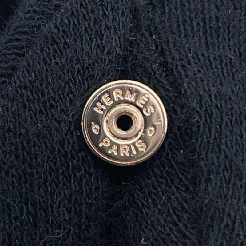 エルメス ピアス ミニ・ポップアッシュ マロングラッセ/ピンクゴールド金具 Hモチーフ HERMES Pop H ポップH