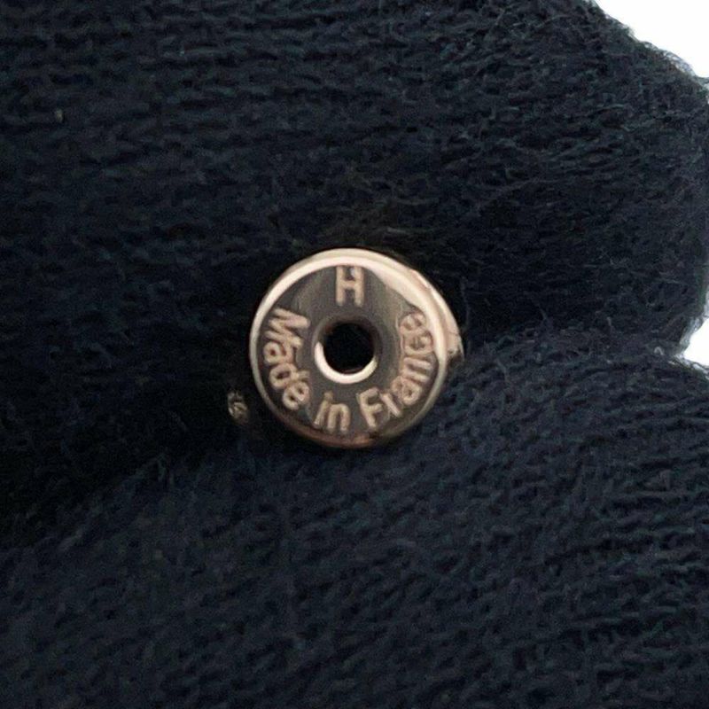 エルメス ピアス ミニ・ポップアッシュ マロングラッセ/ピンクゴールド金具 Hモチーフ HERMES Pop H ポップH