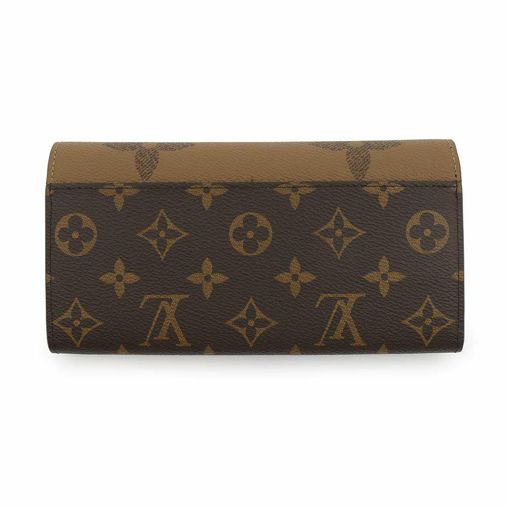 ルイヴィトン 長財布 モノグラム・ジャイアント モノグラム・リバース ポルトフォイユ・サラ M80726 ブラック 黒