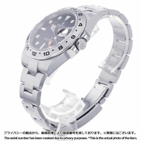 ロレックス エクスプローラー2 216570 ROLEX 腕時計 黒文字盤