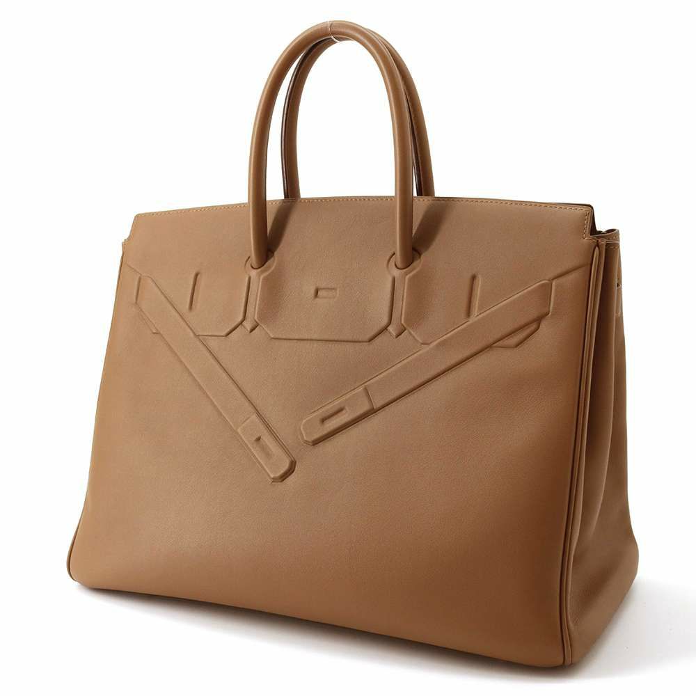 エルメス バーキン35 シャドウ アルザン HERMES Birkin ハンドバッグ