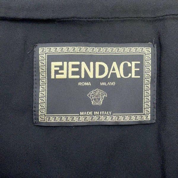 フェンディ ワンピース チューブトップ フェンダーチェ レディースサイズ36 FENDI ドレス 黒