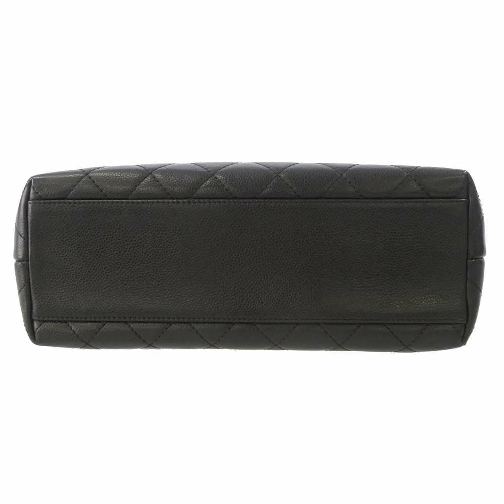 シャネル ハンドバッグ マトラッセ ココマーク キャビアスキン A12397 CHANEL バッグ 黒