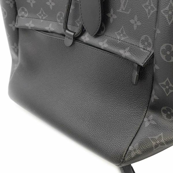 ルイヴィトン リュック モノグラム・エクリプス ソミュール M45913 LOUIS VUITTON メンズ 黒