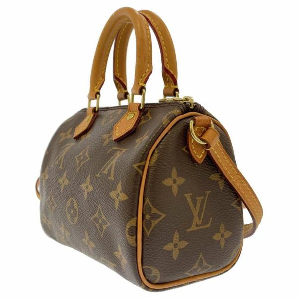 ルイヴィトン ハンドバッグ モノグラム ナノ・スピーディ M61252 LOUIS VUITTON 2WAYショルダーバッグ ミニバッグ