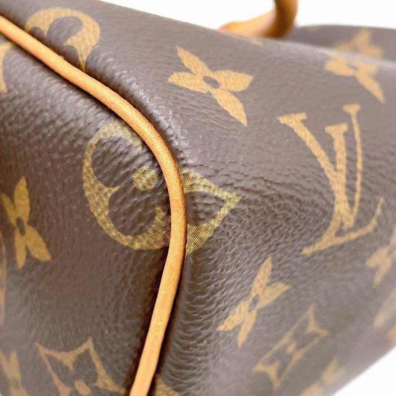 ルイヴィトン ハンドバッグ モノグラム ナノ・スピーディ M61252 LOUIS VUITTON 2WAYショルダーバッグ ミニバッグ