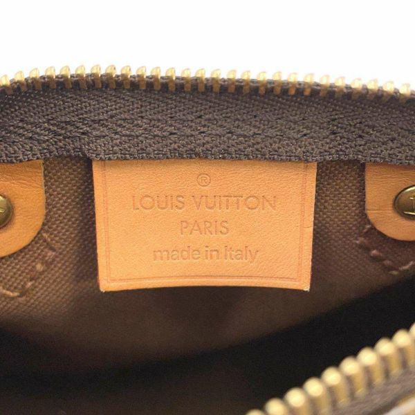 ルイヴィトン ハンドバッグ モノグラム ナノ・スピーディ M61252 LOUIS VUITTON 2WAYショルダーバッグ ミニバッグ