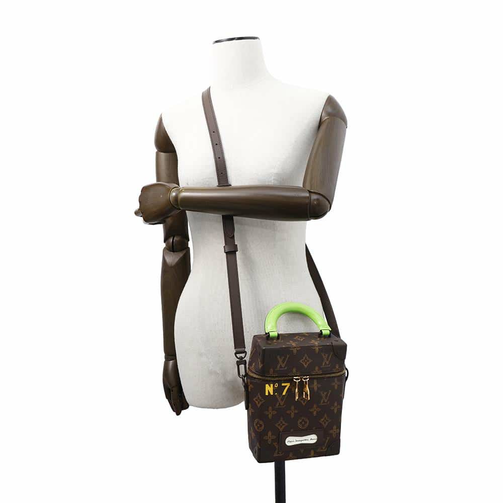 ルイヴィトン ハンドバッグ モノグラム ヴェルティカル・ボックス トランク M59664 2wayショルダーバッグ