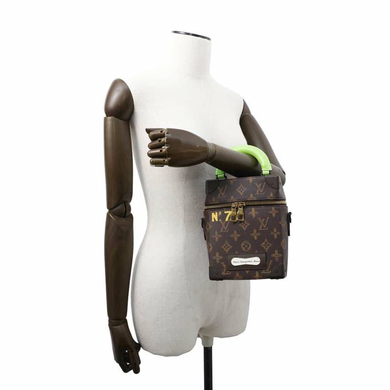 ルイヴィトン ハンドバッグ モノグラム ヴェルティカル・ボックス トランク M59664 2wayショルダーバッグ