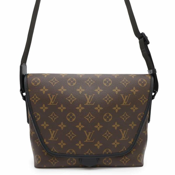 ルイヴィトン ショルダーバッグ モノグラム・マカサー マグネティック・メッセンジャー M45557 メンズ クロスボディ