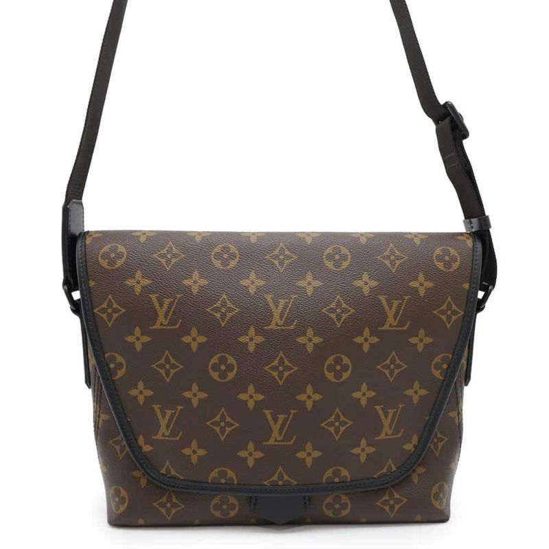 ルイヴィトン ショルダーバッグ モノグラム・マカサー マグネティック・メッセンジャー M45557 メンズ クロスボディ