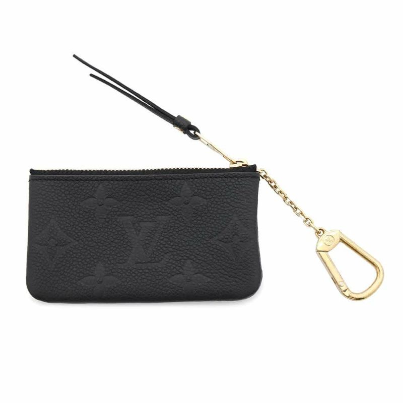 ルイヴィトン コインケース モノグラム アンプラント ポシェット・クレ M80879 LOUIS VUITTON ヴィトン 黒 ブラック
