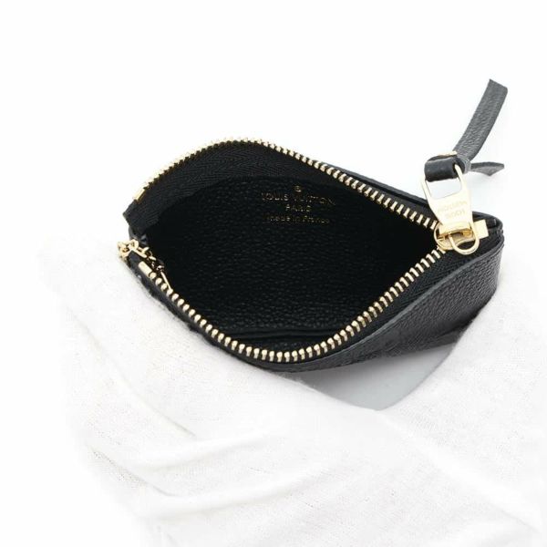 ルイヴィトン コインケース モノグラム アンプラント ポシェット・クレ M80879 LOUIS VUITTON ヴィトン 黒 ブラック